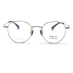 China TD091 Lightweight Titanium Optical Frames for Comfort and Style factory
