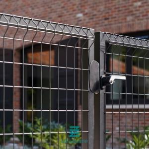 China Wire Mesh Galvanizing Metal Fence Gate 1000mm / 1500mm Width High Strength factory