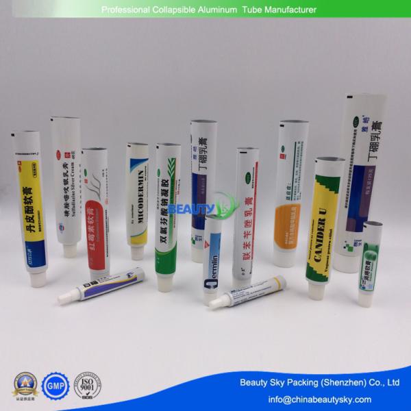 Dia.13.5--60mm Printed toothpast packaging tube ABL Laminated Tubes with cap