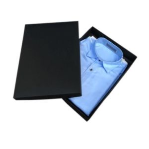 OEM Cardboard Gift Packaging Boxes Customized Pattern For Clothing Shirt Packaging