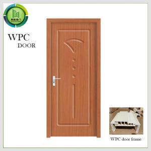 China Anti Termites Internal WPC Wood Doors Fire Rated For Villa factory