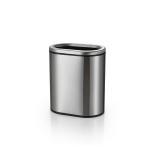 410 Stainless Steel 3.17 Gallon Open Top Trash Can