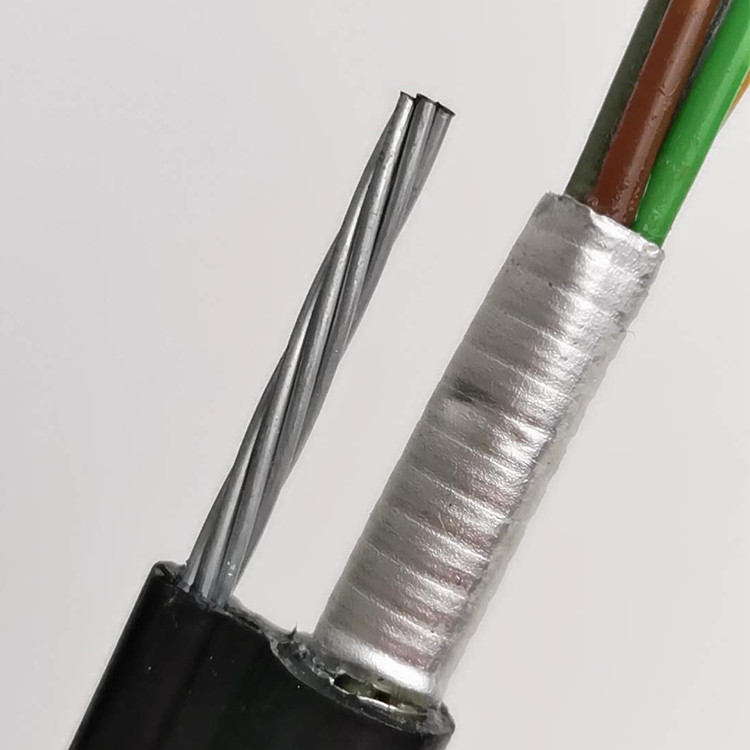 GYTC8S Fig 8 Direct Buried Fiber Optic Cable 24 Core Optical Fiber Cable