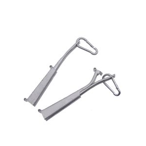 Optical Fiber Drop Wire Cable Clamp FTTH Adjustable Telecom Flat