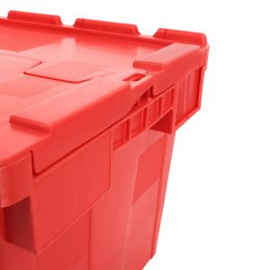 Transportation Packaging Solution Stackable Plastic Moving Crate with Customized