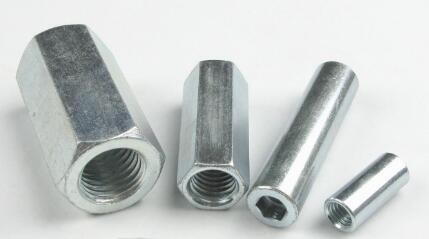 China Carbon Steel Long Heavy Hex Nuts 4.8 Grade M5x25 Size ASME B18.6.3 ISO 7045 factory