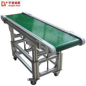 China PVC Blue Conveyor Belt Production Line Simple Operation With Adjustable Height factory