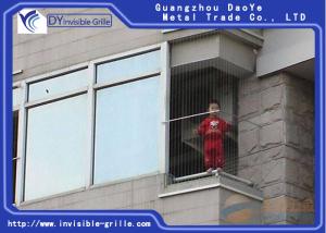 China Fire Rated Balcony Invisible Grille Safety Protection For Children factory