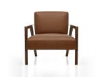 Aston Martin V221 Fiberglass Arm Chair Seat And Back In Leather Skin Rust