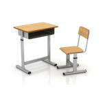 Steel Study Table And Chair For Students Classroom Metal Chair With Desk School
