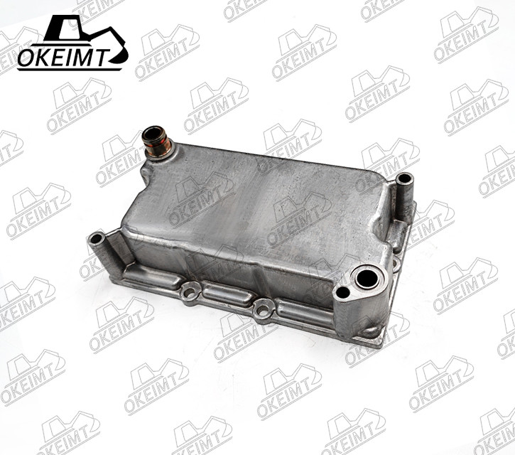 4D95 - 6P Oil Cooler Cover Spare Parts For Excavator Engine