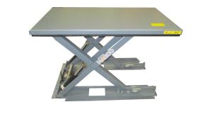 China 1000kg Carrying Capacity Electric Hydraulic Scissor Lift Table with CE and Low Profile factory