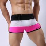 Anti-Bacterial Men Mesh Shorts Disposable Swimming Clothing Mesh Boxers