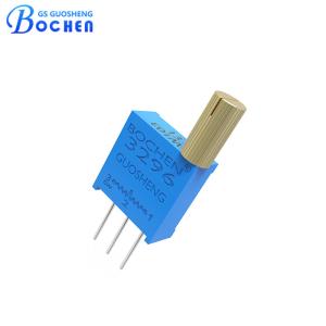 China Cermet Trimmer 3296W-A Potentiometer Trimpot 8mm Vertical Shaft Knob factory