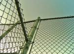 Hot - Dipped Galvanized Iron Wire Chain Link Fences 2'' / 11.5GA