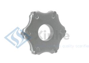 China 6 Points Carbide Tipped Scarifier Milling Cutters Husqvarna Concrete Planer Attachments factory