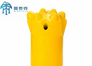 China Rock Blasting Hole Mining Button Bit , 11 Degree Taper Bit 34mm factory