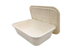 China 170×120×43mm Snack Biodegradable Corn Starch Packaging factory