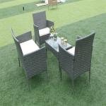 Garden Wicker Table And Chairs Plastic Wicker Sofa Set Rattan Patio Leisure