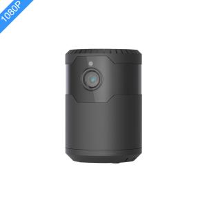 China Mini indoor 1080P small button battery Power Audio pick up function 2.0MP surveillance battery camera factory