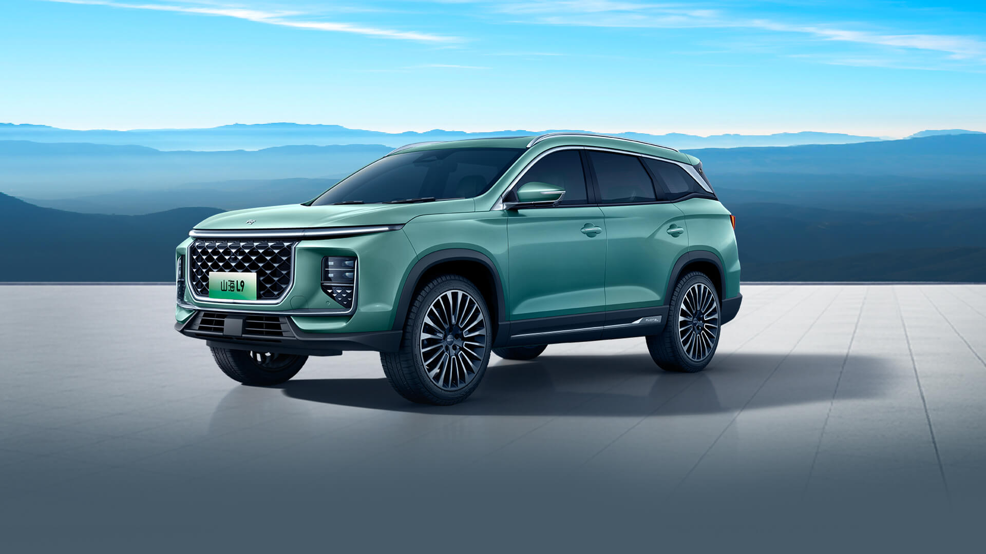 Chery Jetour Shanhai L9 1.5T FWD Plug-In Hybrid SUV Luxury 5-Seater Off-Road Energy Car Mountain Sea PHEV 2850 Wheelbase