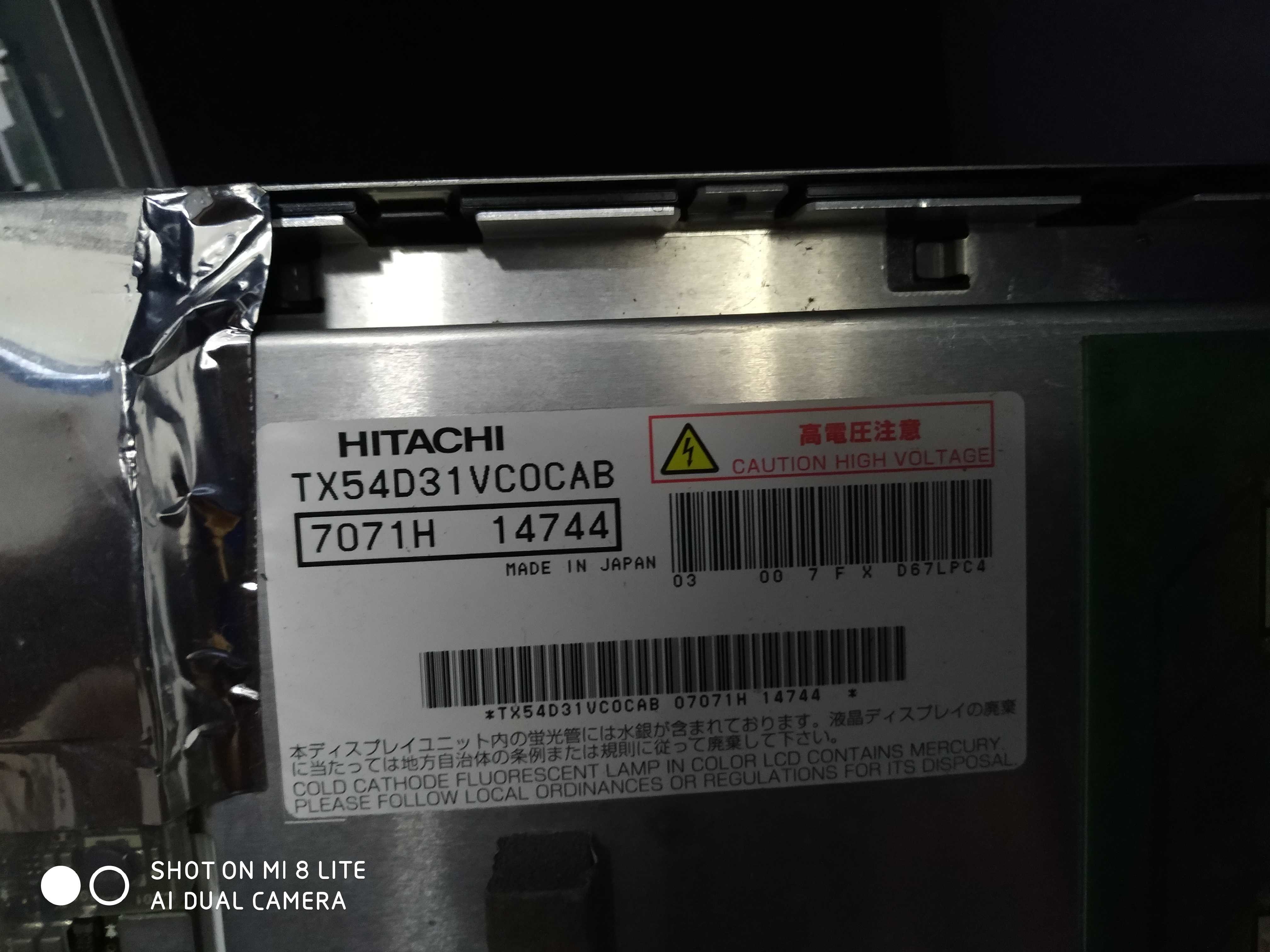HITACHI Medical Imagine Industrial LCD Display TX54D31VC0CAB 20 Pin 1600*1200