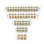 10mm / 0.394" Ceramic Barrier Screw Terminal Blocks 800℃ High Temperature