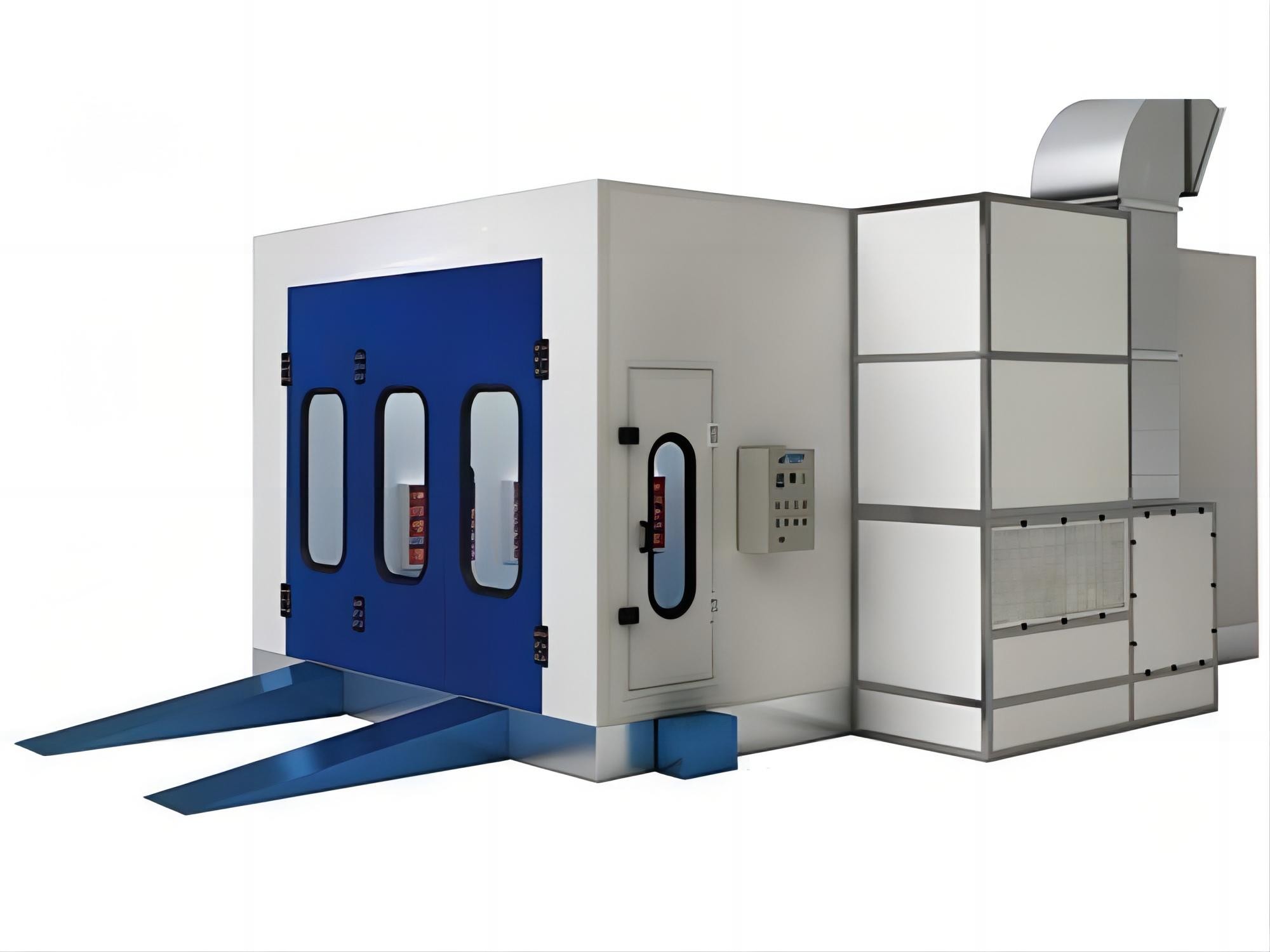 Superior Capacity Ventilation With High-Performance Automotive Spray Booth for Precision Painting