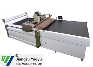 China Sofa Leather Cloth CNC Fabric Cutting Machine , CNC Knife Cutting Table factory