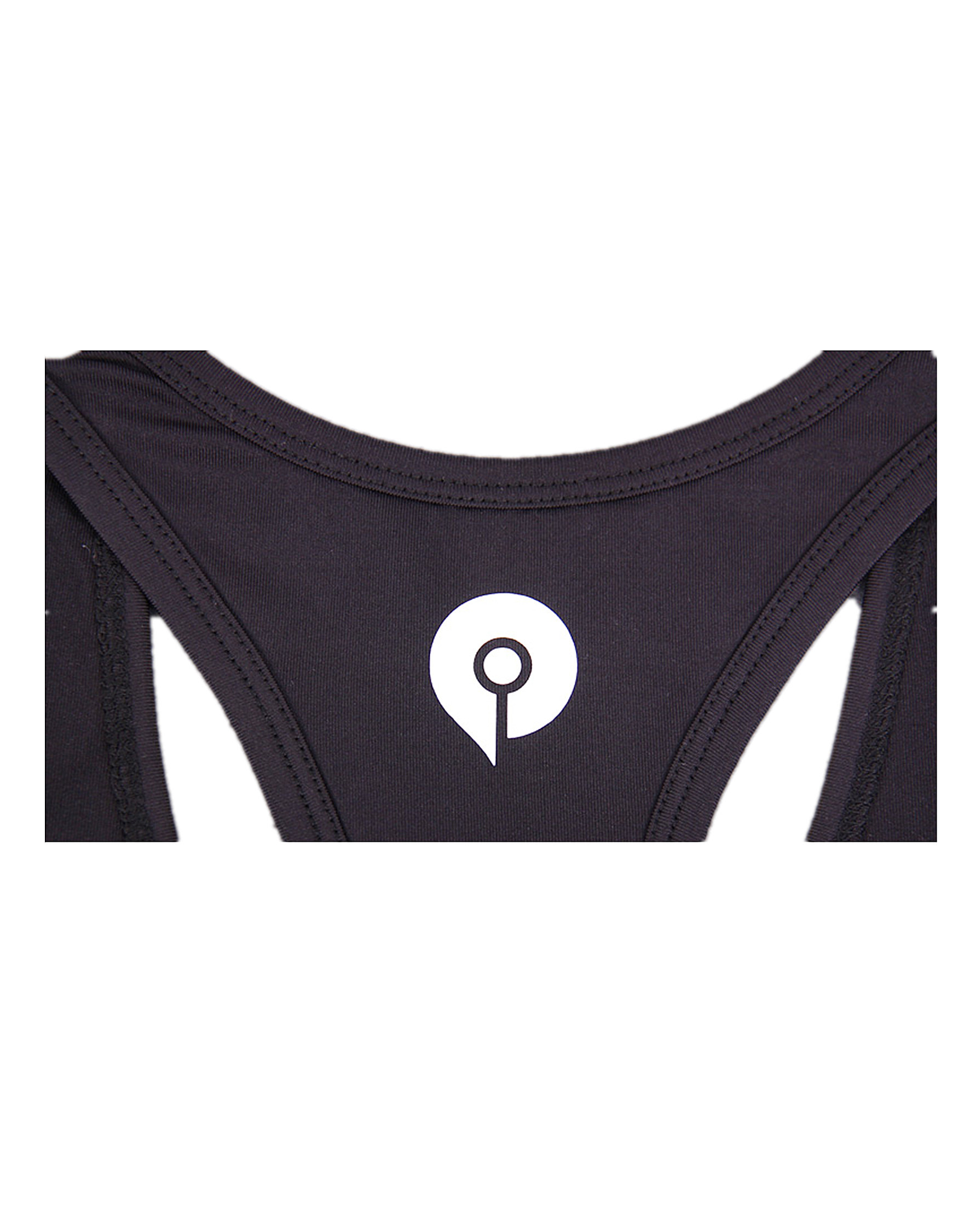CPG Global 2017 Spring Summer Women's Raceback Stretched Breathable Black Sport Bra Yoga Workout Fitness Top W133