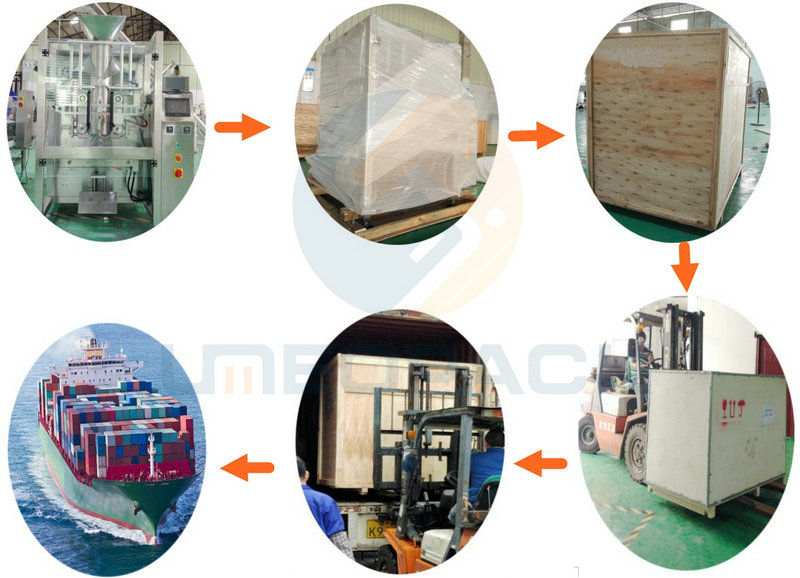 Fully automatic pouch high speed packing machine
