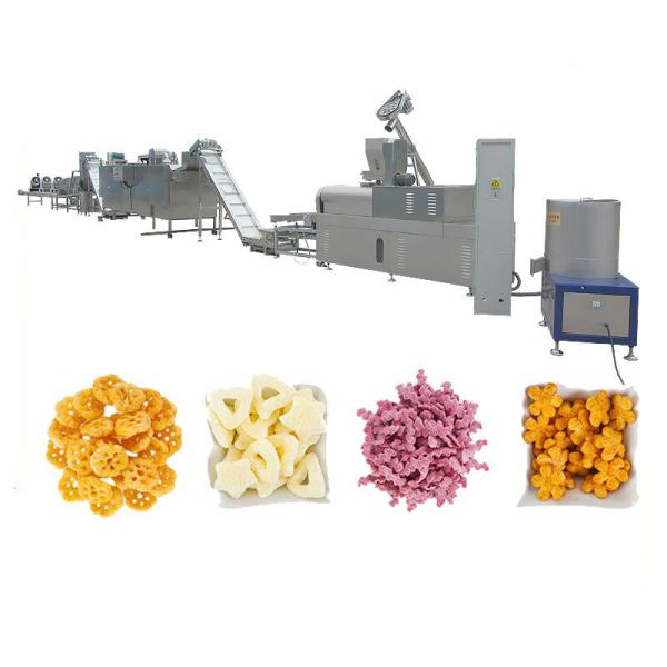 Video Outgoing-Inspection Provided Corn Puff Snack Food Making Extruder