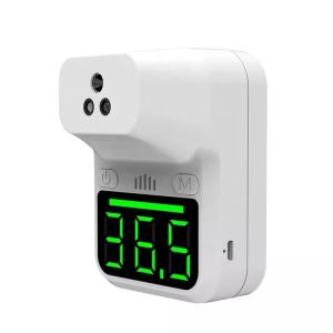 China Non Contact LED Digital Temperature Thermometer Wall Mounted Infrared Forehead Instant Reading Display factory