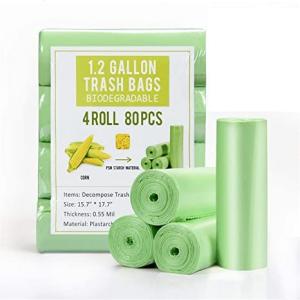 China 100% Compostable Bin Liners Bags 50mic EN13432 Certified factory