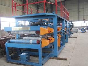 China 1250mm Width EPS Sandwich Panel Roll Forming Machine 28Kw for Warehouse​ factory