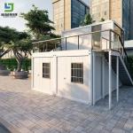 CE Flat Pack Prefab Container House High Strength Steel Cost Effective