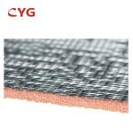 Aluminum Reflective XPE Self Adhesive Insulation Foam Plastic Sheet For Roof