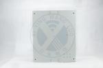 Outdoor IP65 wall mounted 108 ports fiber optic terminal distribution box
