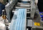 Disposable Mask Production Line , Nonwoven Medical Face Mask Making Machine