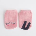 Anti Skid Fancy Newborn Baby Socks / Cool Baby Socks Ankle Length Anti Bacterial