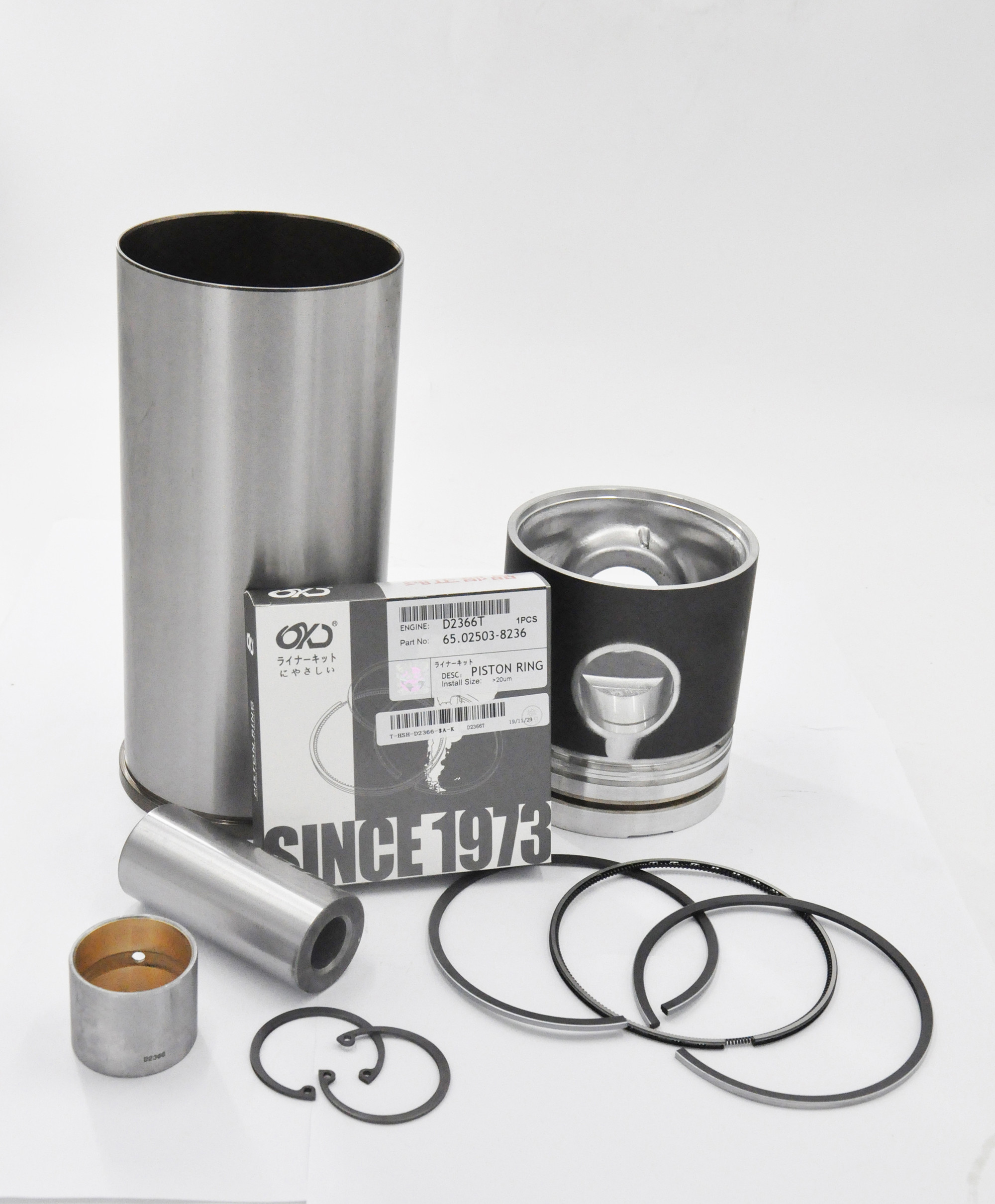Engine Rebuild Kits D2366p Overhaul Kit Piston Ring Set Liner Kit For Doosan