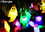 Outdoor Solar LED Christmas Lights Plastic Material IP65 8-15 Hours Lighting
