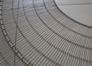 China High Temperature Resistant 30m Stainless Steel Mesh Conveyor Belt factory