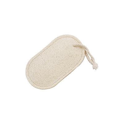 Pure Natural Oval Loofah Scrubbing Sponge , Loofah Body Cleanser Luffa Bath