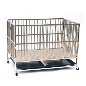 China 22 Inch 24 Inch 30 Inch Large Metal Cat Cage 2 Door Metal Cage For Cats factory