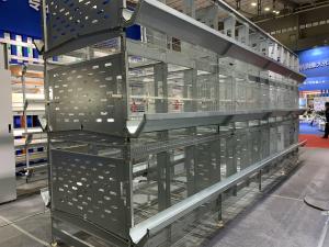 China Galvanised Wire 4 5 Layer Poultry Chicken Cage Chicken Farm Use factory