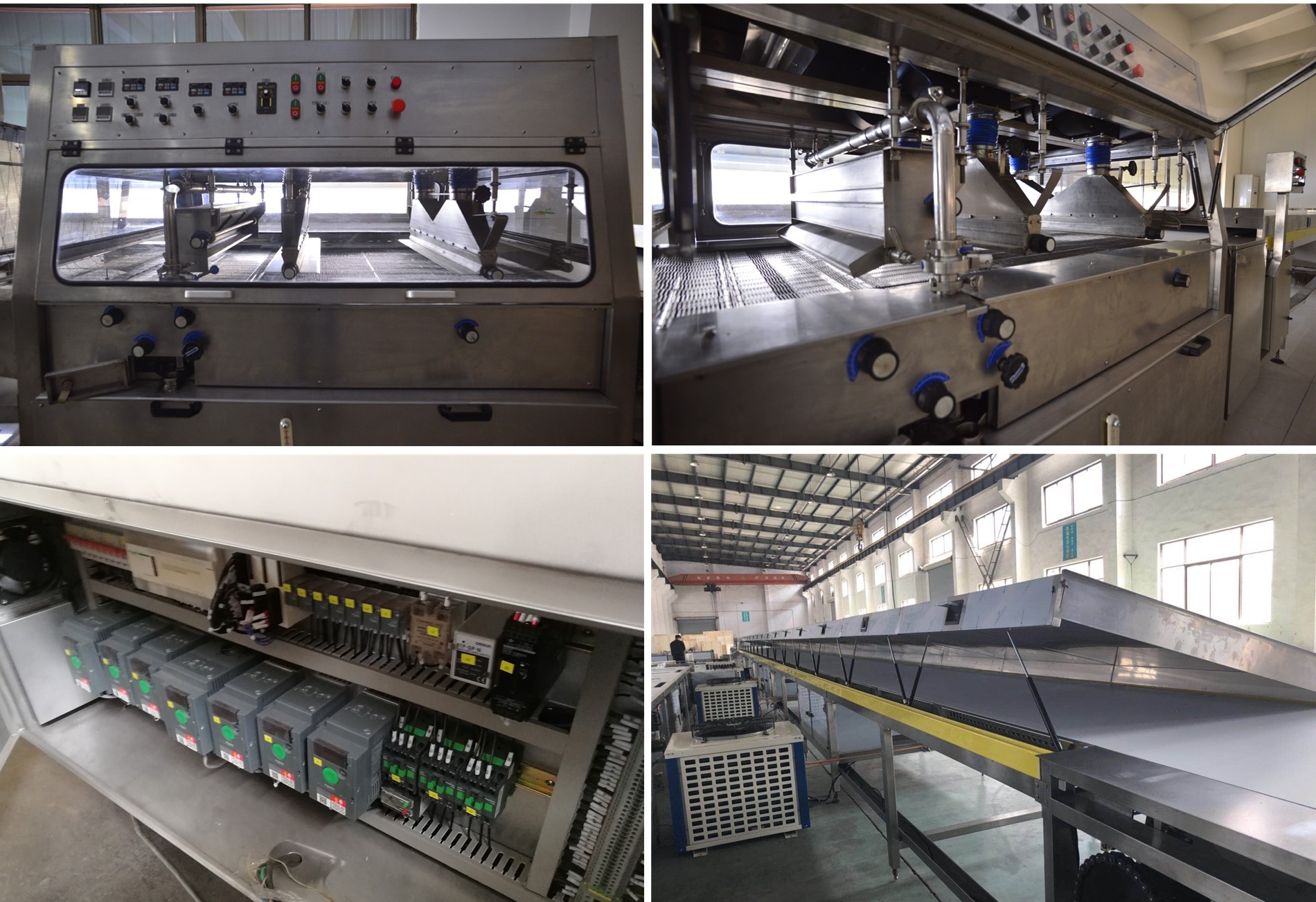 304 Stainless Steel 600mm Chocolate Wafer Making Machine