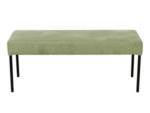 China Sleek Design Green Fabric Bench DC-7555 Easy Installation For Household factory