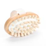 Body Cleansing Boar Bristle Bath Brush For Dry Skin Massage And Shower Scrubbing