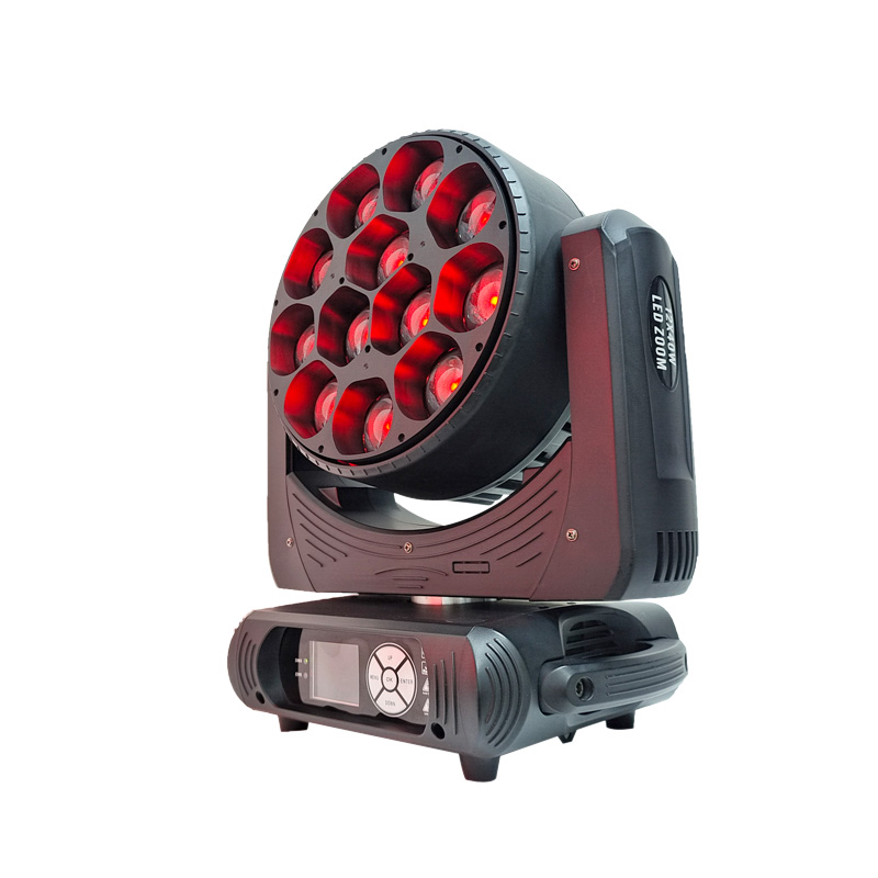 12pcs 40W LED Moving Head Focusing Dye Stage Lights For Outdoor Night Club